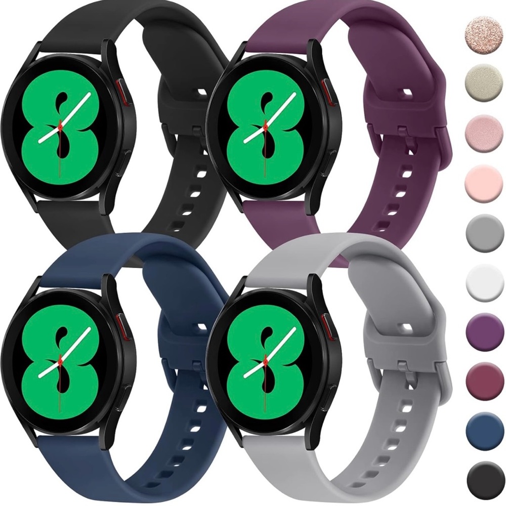 NWT Samsung Galaxy Watchbands, 4 pack